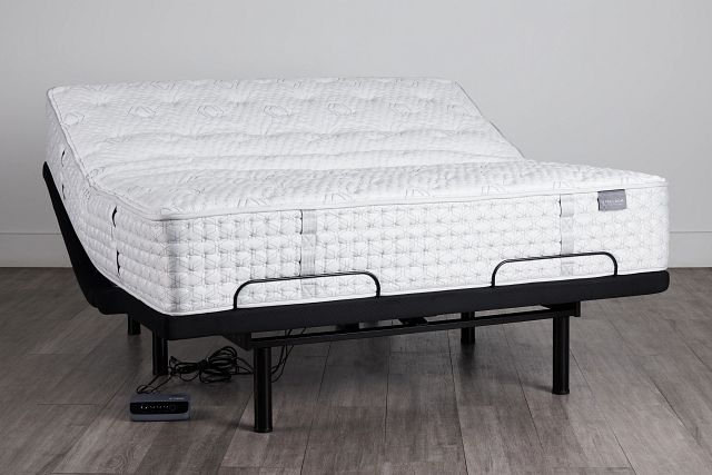 Aireloom Timeless Odyssey Streamline Firm Elite Adjustable Mattress Set