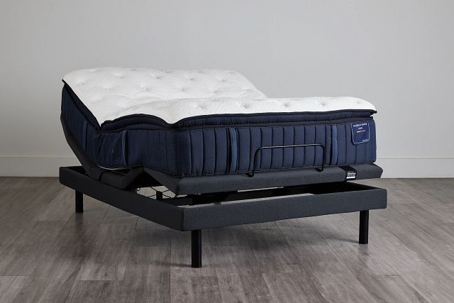 Stearns & Foster Rockwell Luxury Plush Ergo Extnd Sleeptracker Adjustable Mattress Set (2)