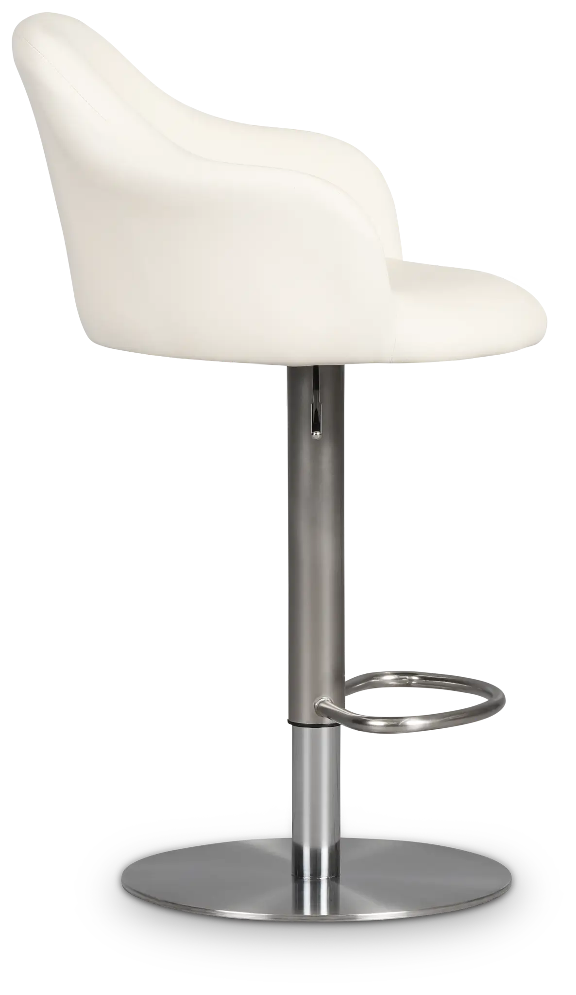 Hyde White Uph Adjustable Stool Hyde White Uph Adjustable Stool