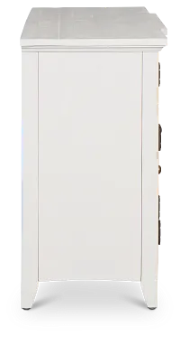 Heron Cove White 70" Tv Stand