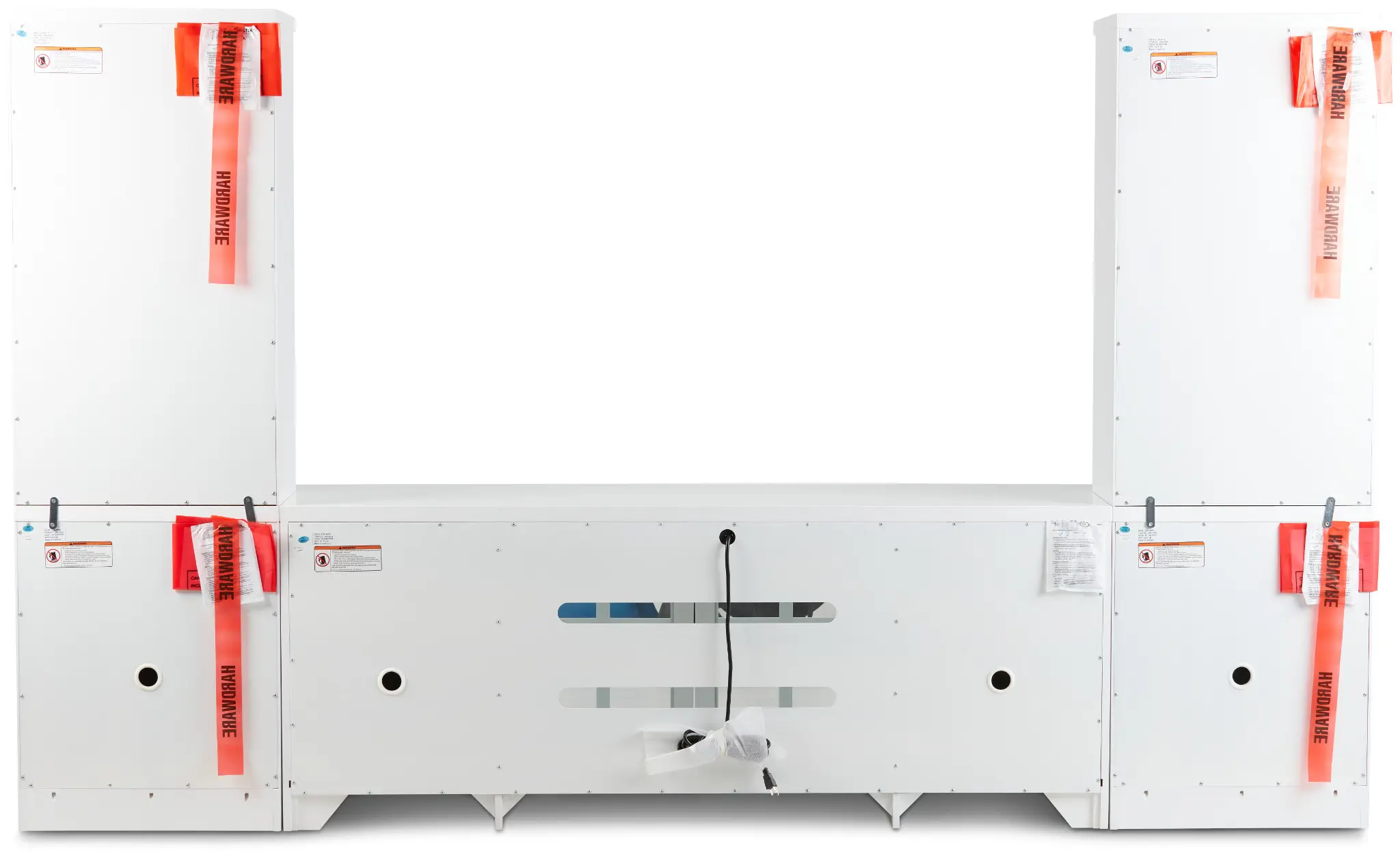 Newport White Medium Entertainment Wall Newport White Medium Entertainment Wall