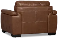 Braden Medium Brown Leather Chair
