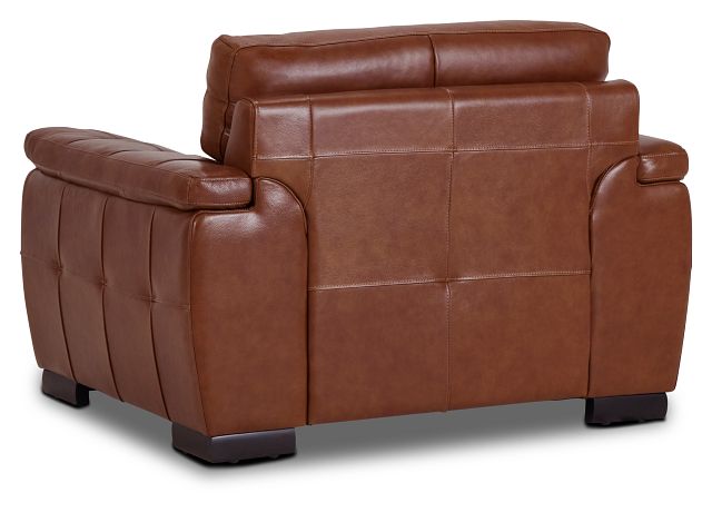 Braden Medium Brown Leather Chair