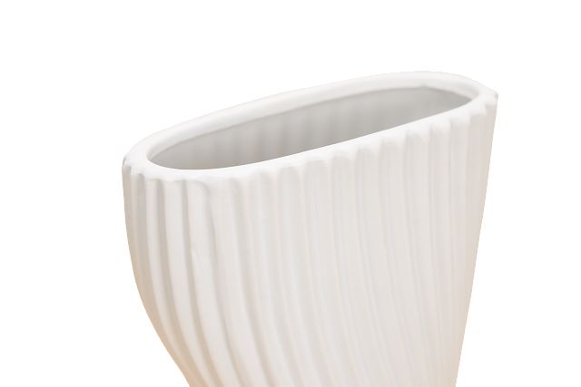 Euri White Large Vase