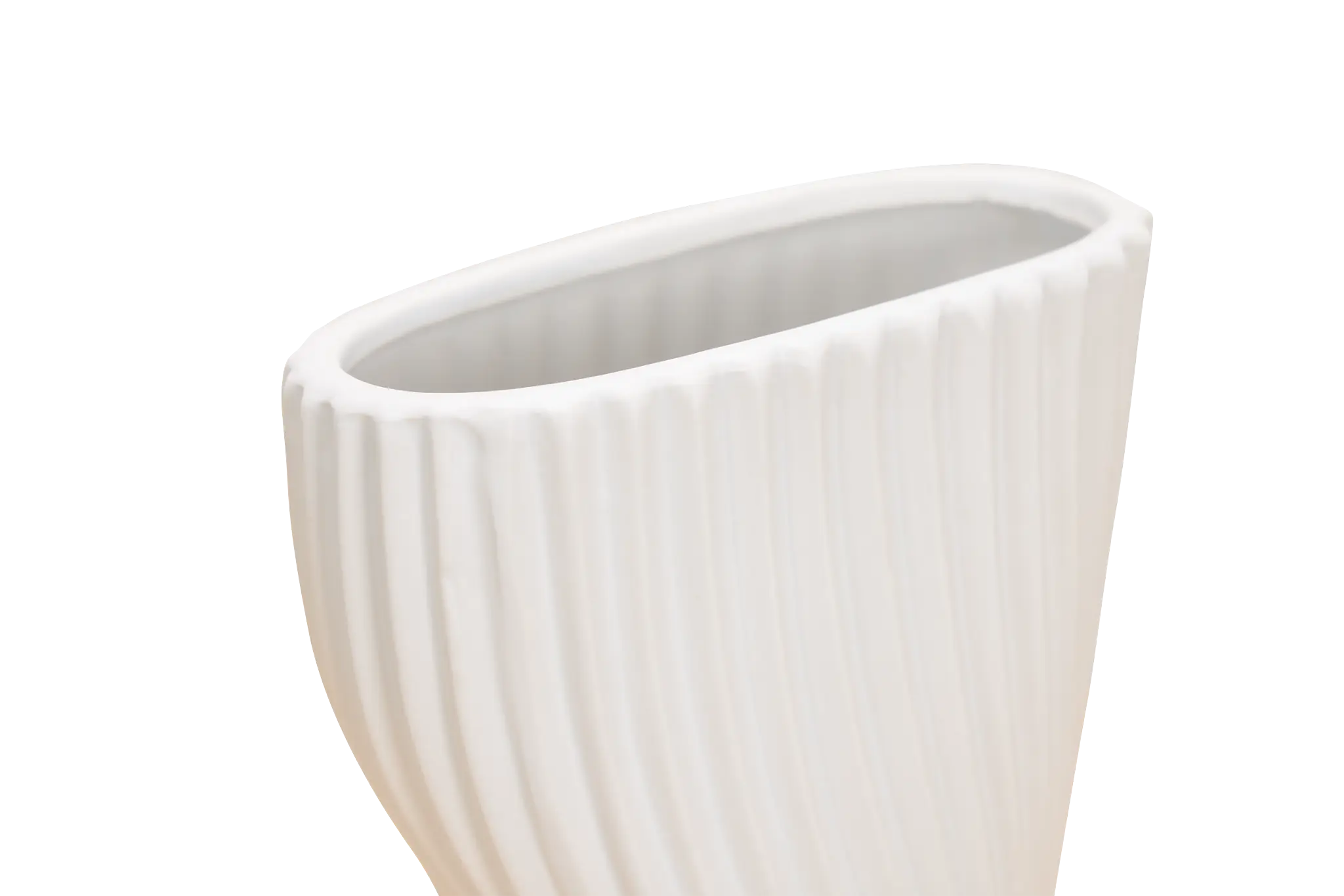 Euri White Large Vase Euri White Large Vase