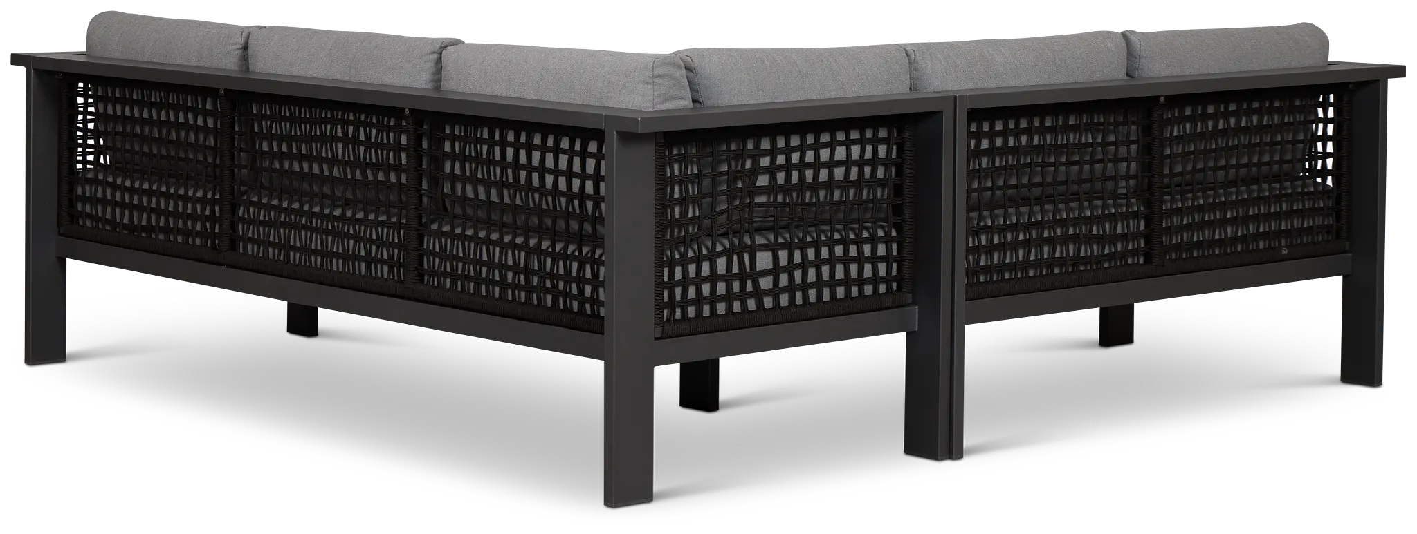 Sunrise Dark Gray Small Left Chaise Sectional