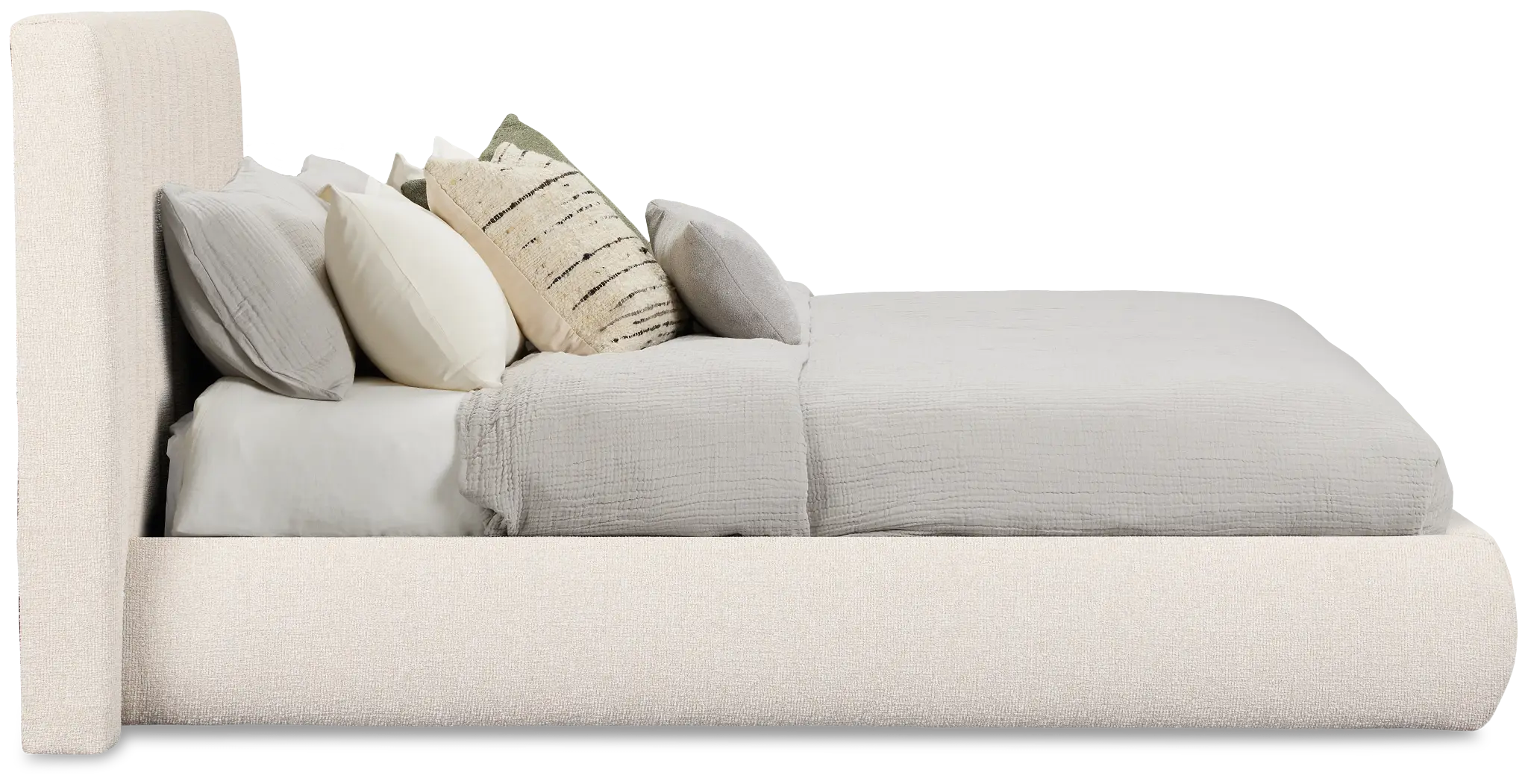 Nomad Light Beige Uph Platform Bed Nomad Light Beige Uph Platform Bed