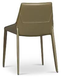Wakefield Dark Green Upholstered Side Chair