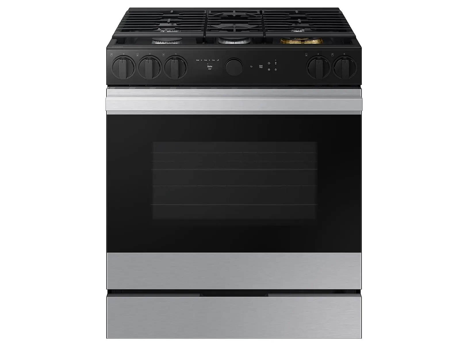 Samsung Bespoke Series Stainless Steel Gas Range Samsung Bespoke Series Stainless Steel Gas Range