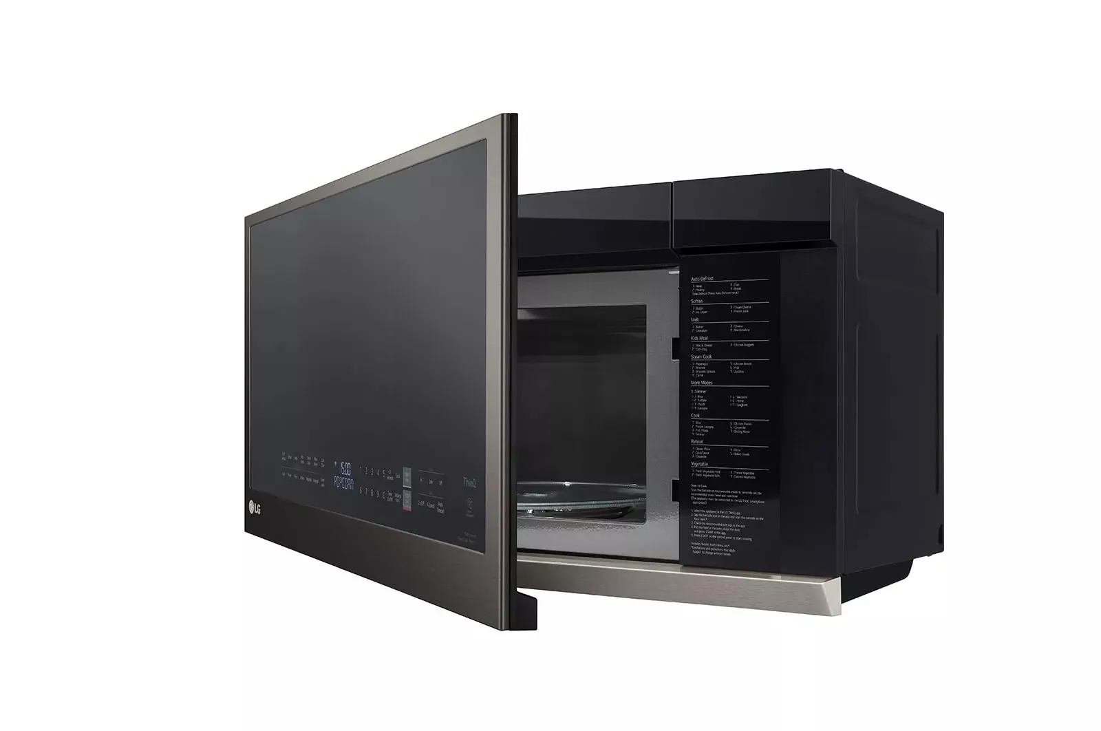 Lg 2137 Series Black Over-the-range Microwave