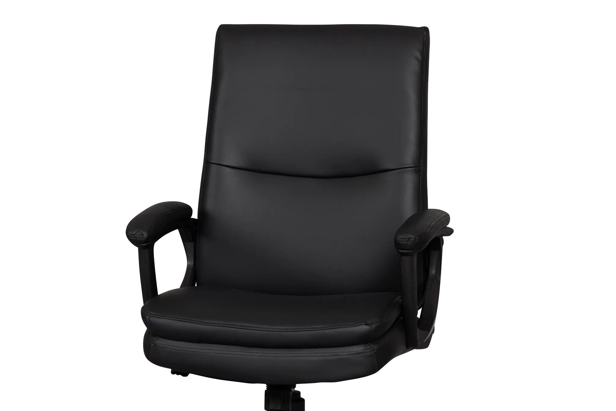 Krista Black Upholstered Desk Chair