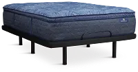 Serta Perfect Sleeper Cobalt Calm Plush Plus Adjustable Mattress Set