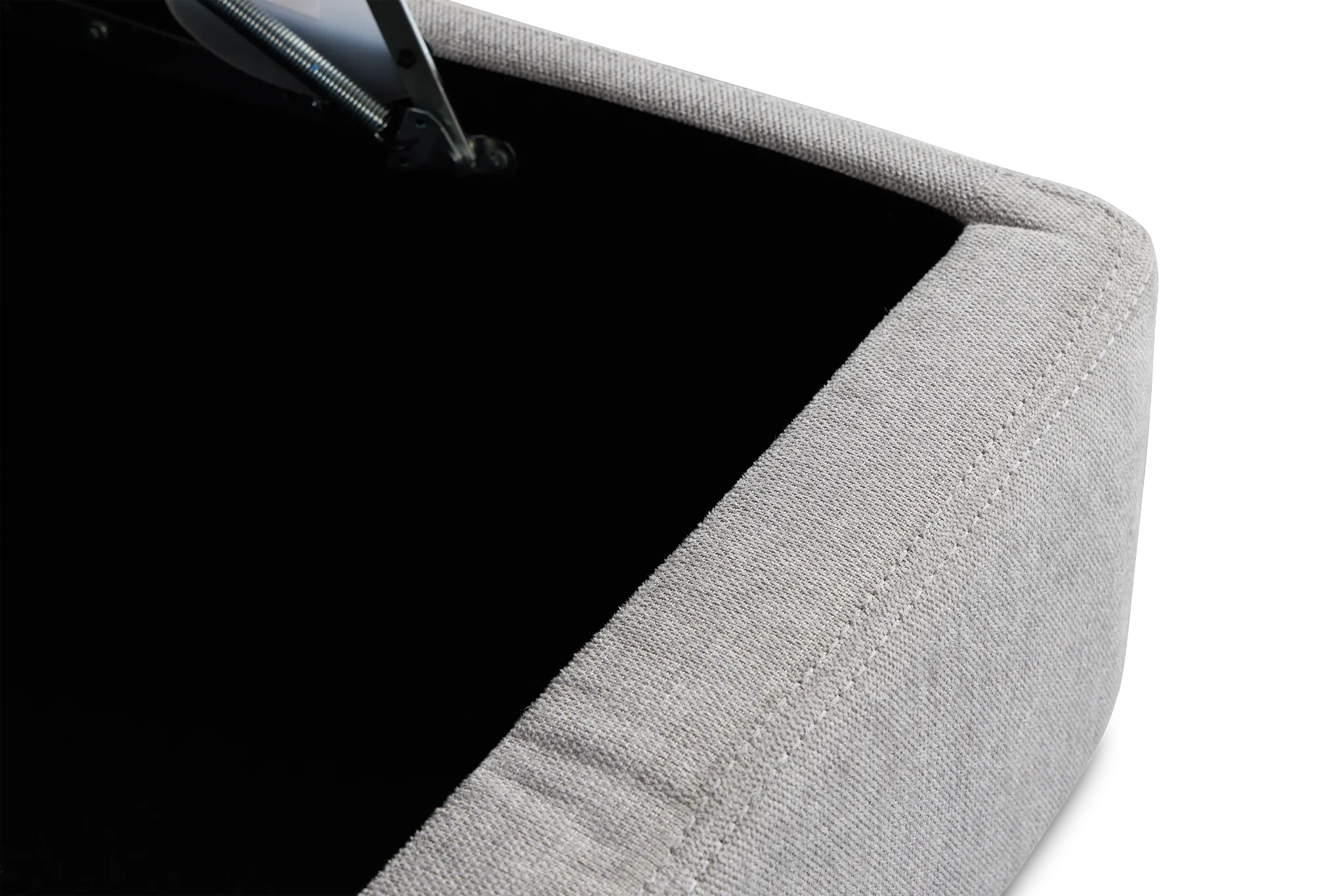 Callum Light Gray Storage Small Left Dual Power Chaise Sleeper Sectional