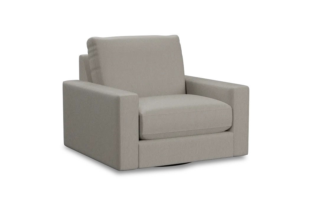 Edgewater Revenue Beige Swivel Chair