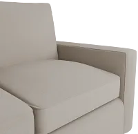 Siesta Suave Beige Fabric Innerspring Sleeper