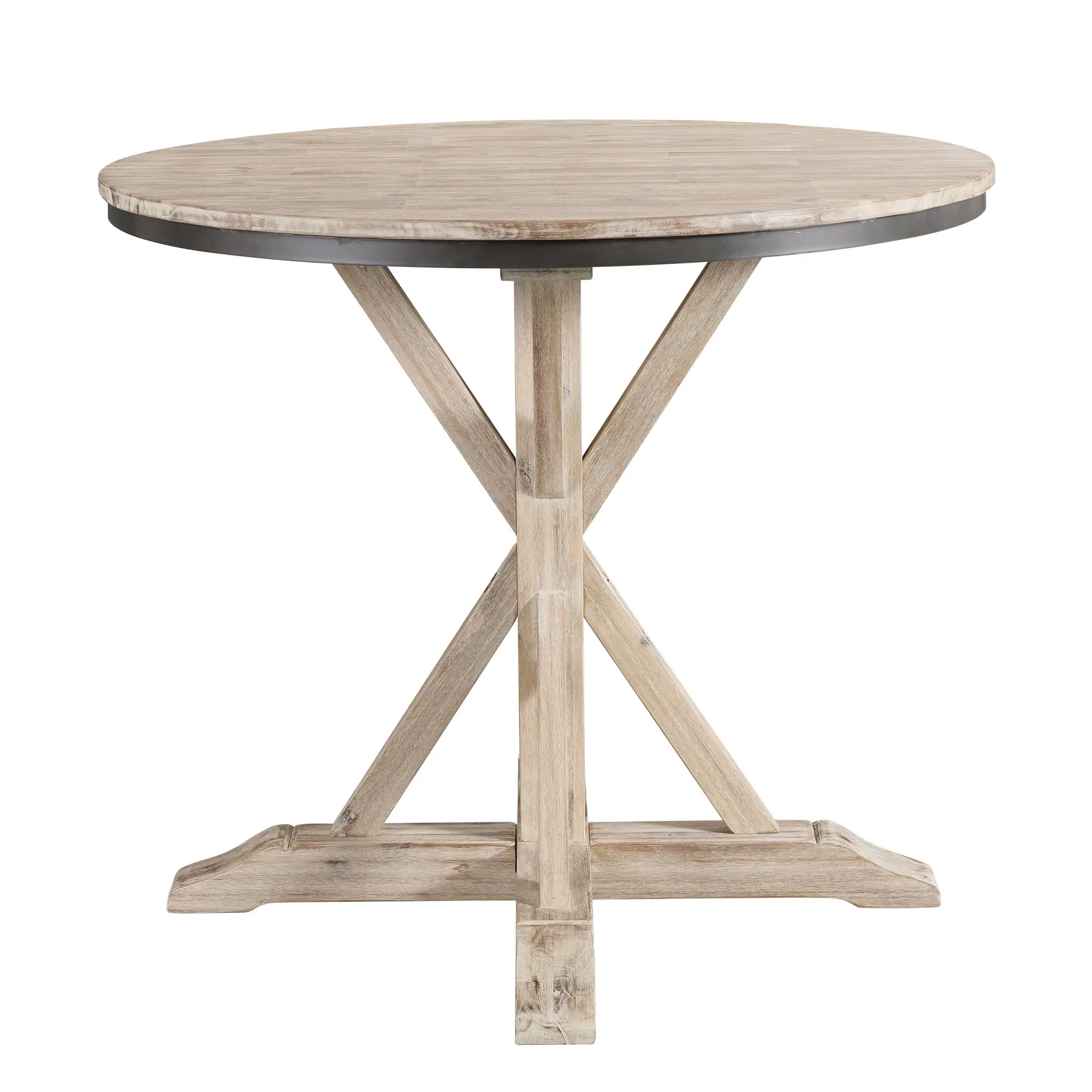 Kellie Light Tone Round High Dining Table Kellie Light Tone Round High Dining Table