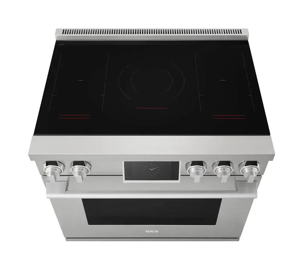 Sks 360 Series Stainless Steel 36" Induction Range Sks 360 Series Stainless Steel 36" Induction Range