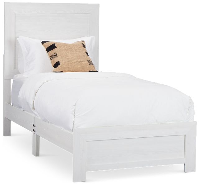 Ollie White Panel Bed