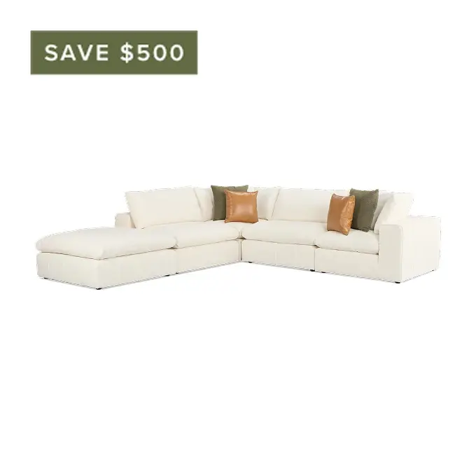 Cruz Bumper Sectional