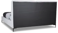 Emit Light Gray Uph Panel Bed