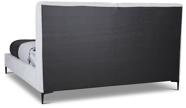 Emit Light Gray Uph Panel Bed