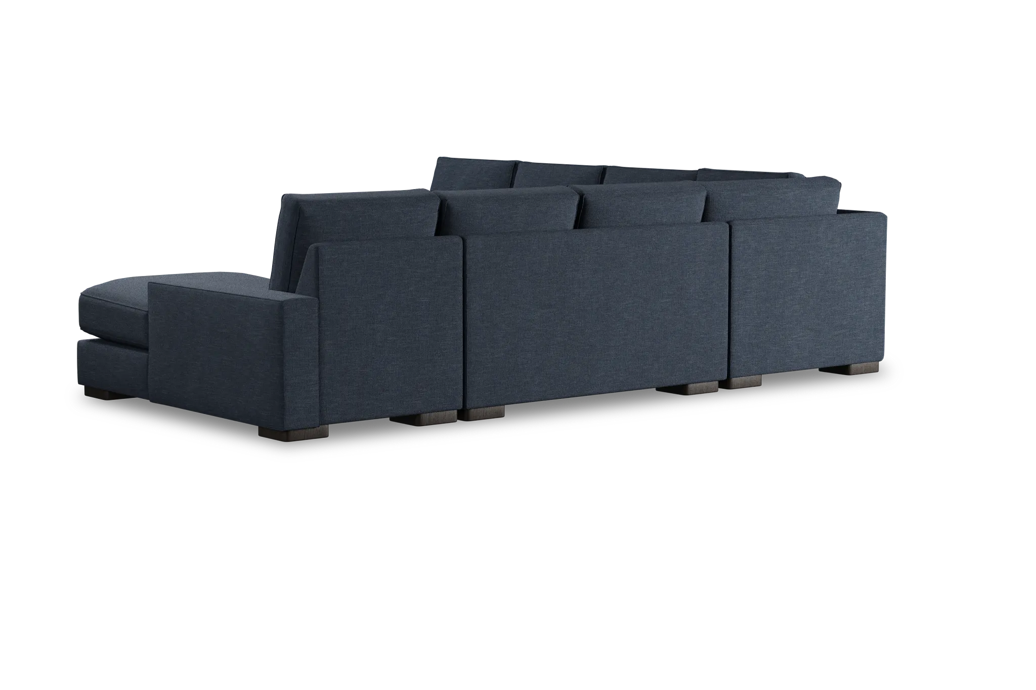 Edgewater Elevation Dark Blue Large Right Chaise Sectional