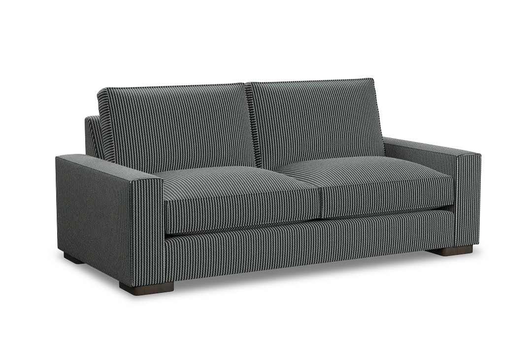 Edgewater Lucy Navy 84" Sofa W/ 2 Cushions Edgewater Lucy Navy 84" Sofa W/ 2 Cushions