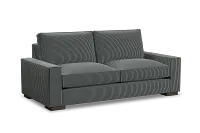 Edgewater Lucy Navy 84" Sofa W/ 2 Cushions