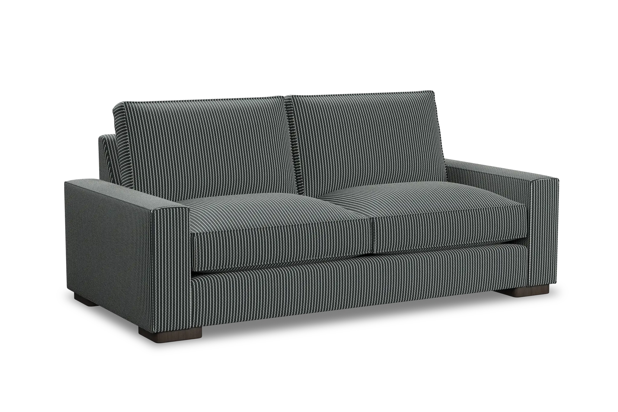 Edgewater Lucy Navy 84" Sofa W/ 2 Cushions Edgewater Lucy Navy 84" Sofa W/ 2 Cushions