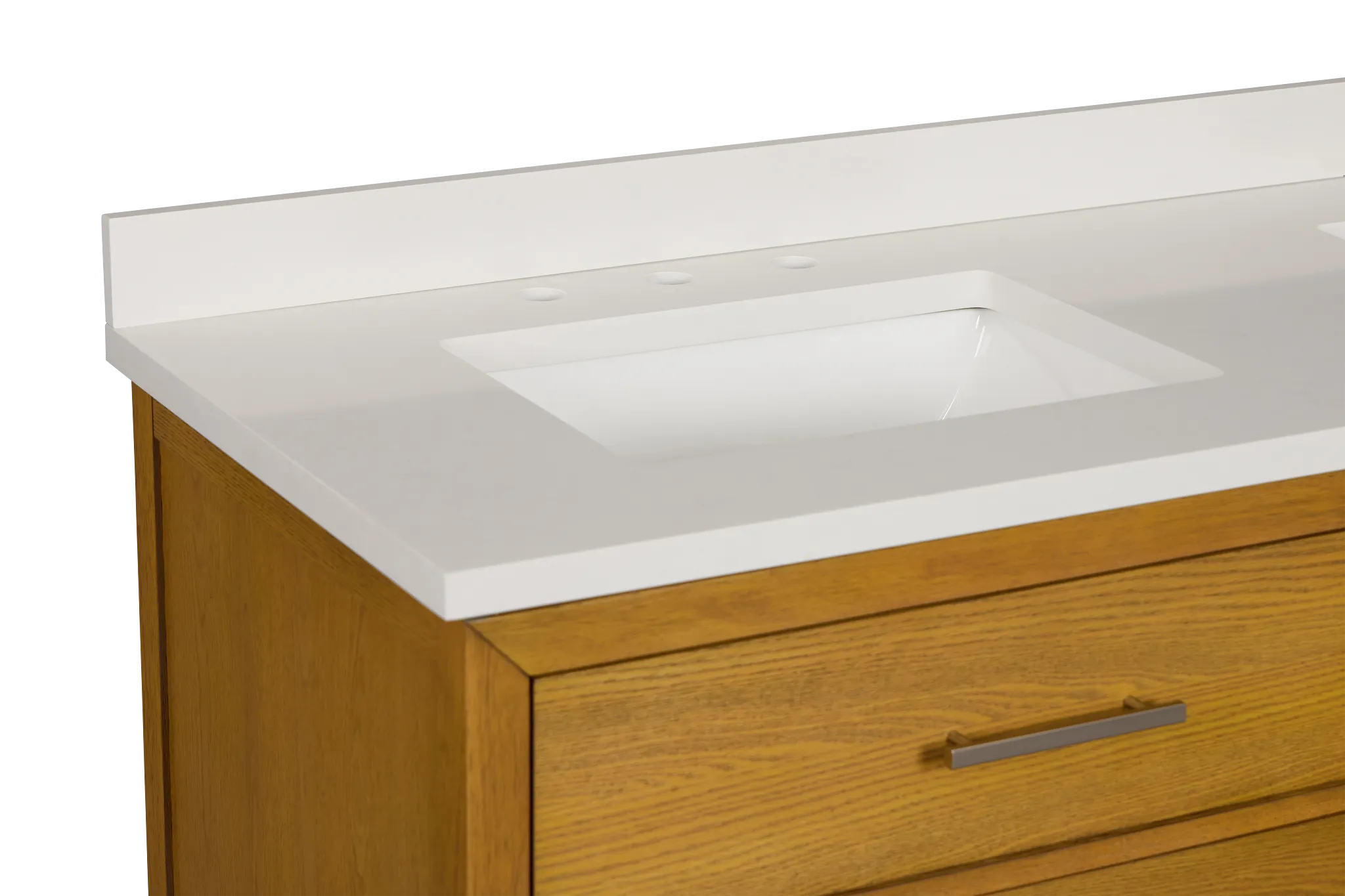 Alden Light Tone 60" Double Bathroom Vanity