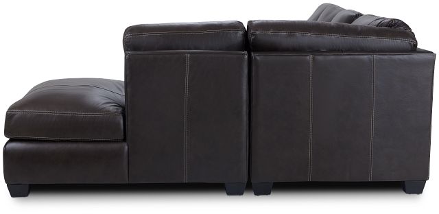 Carson Dark Brown Leather Sectional (4)