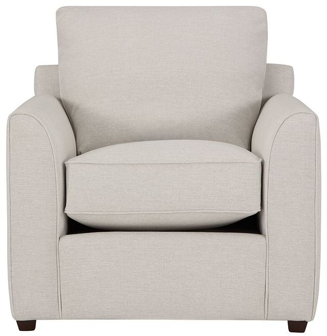 Asheville Light Taupe Fabric Chair