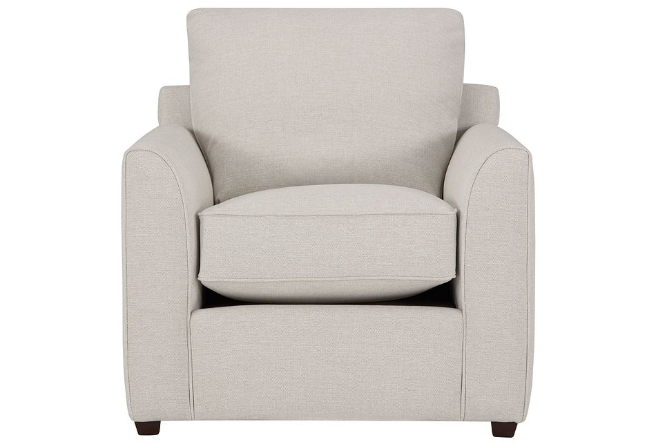 Asheville Light Taupe Fabric Chair,