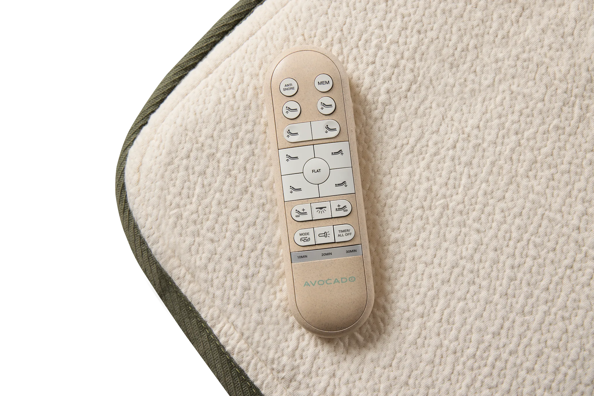 Avocado Green Plush Eco Plus Adjustable Base Mattress Set