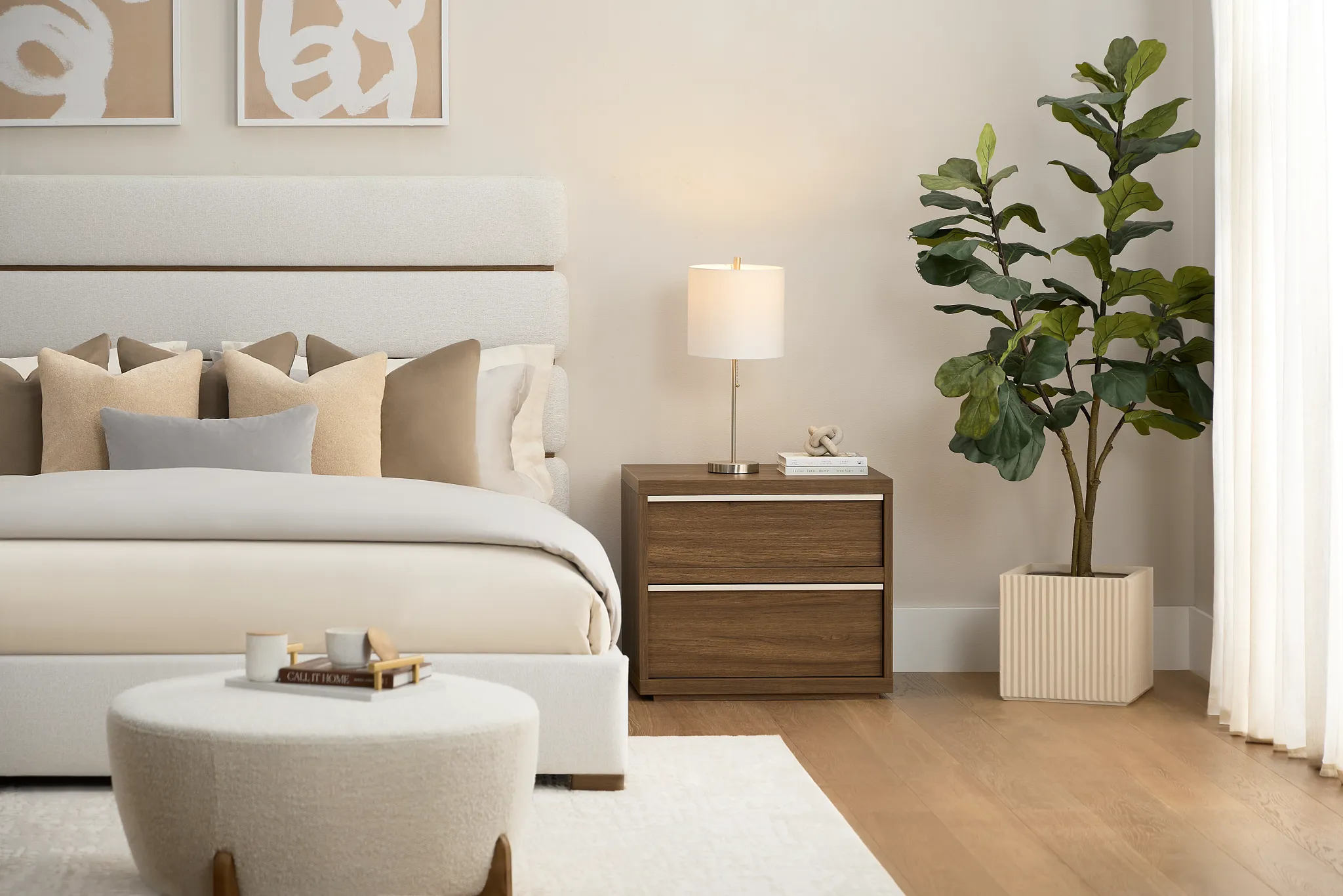 Capraia Dark Tone Nightstand