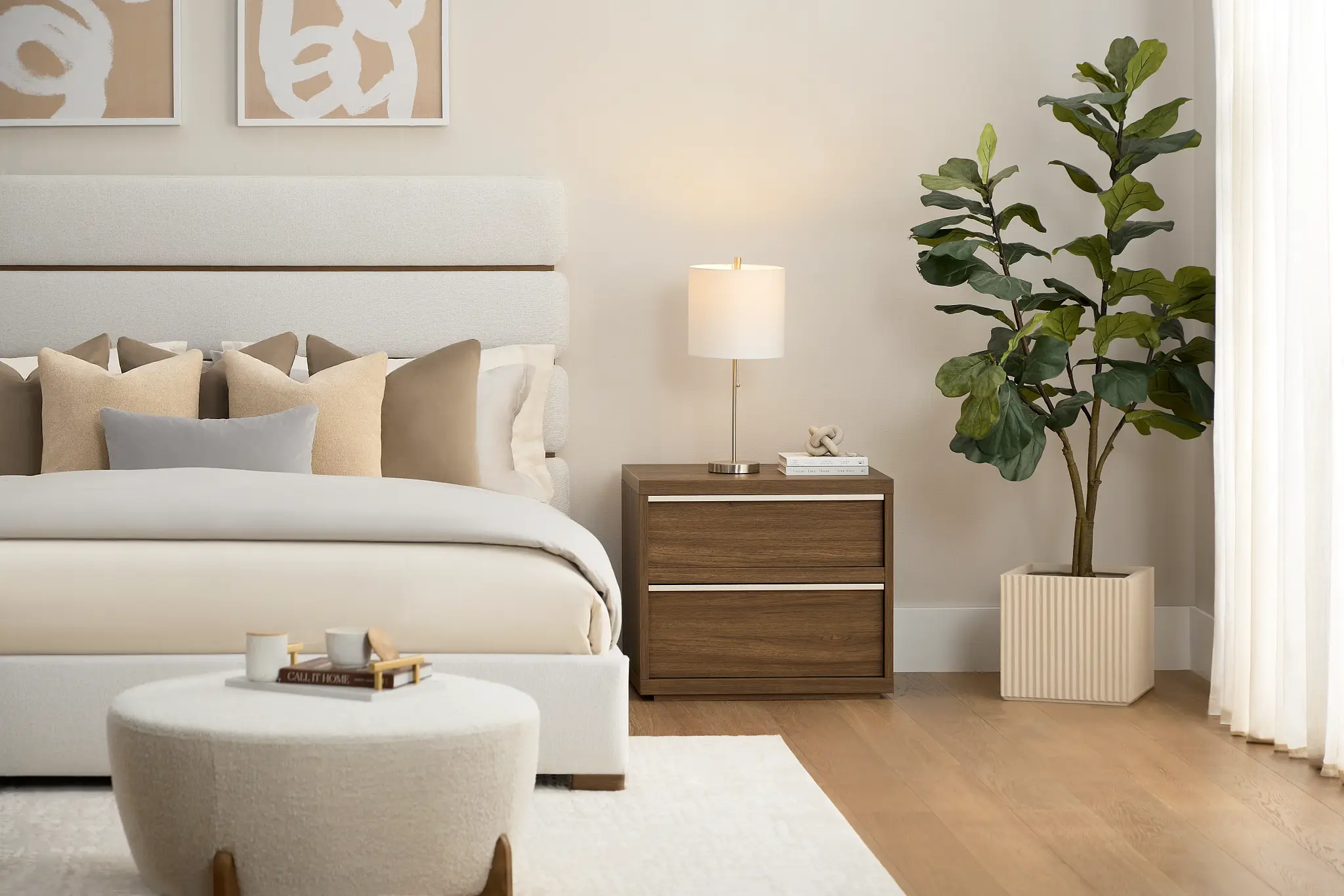 Capraia Dark Tone Nightstand Capraia Dark Tone Nightstand