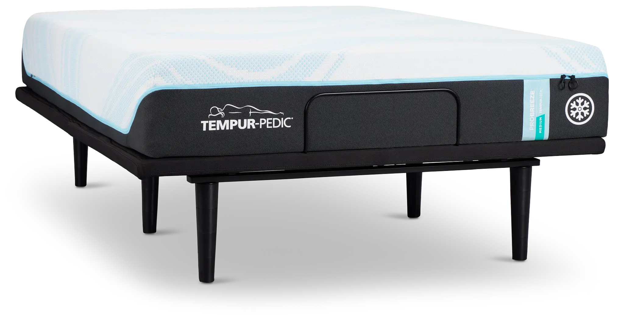 Tempur-pedic Tempur-probreeze Medium Ease Adjustable Mattress Set Tempur-pedic Tempur-probreeze Medium Ease Adjustable Mattress Set