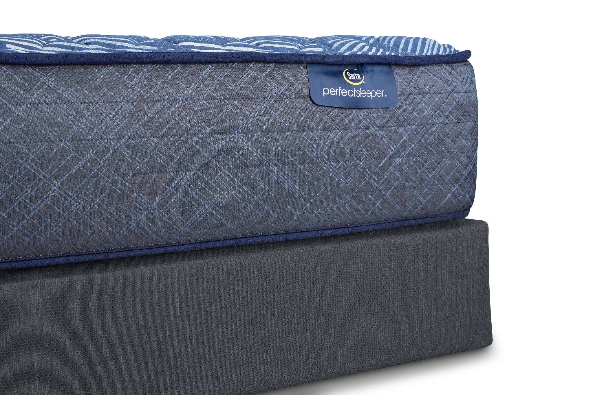 Serta Perfect Sleeper Cobalt Calm Extra Firm Mattress Set