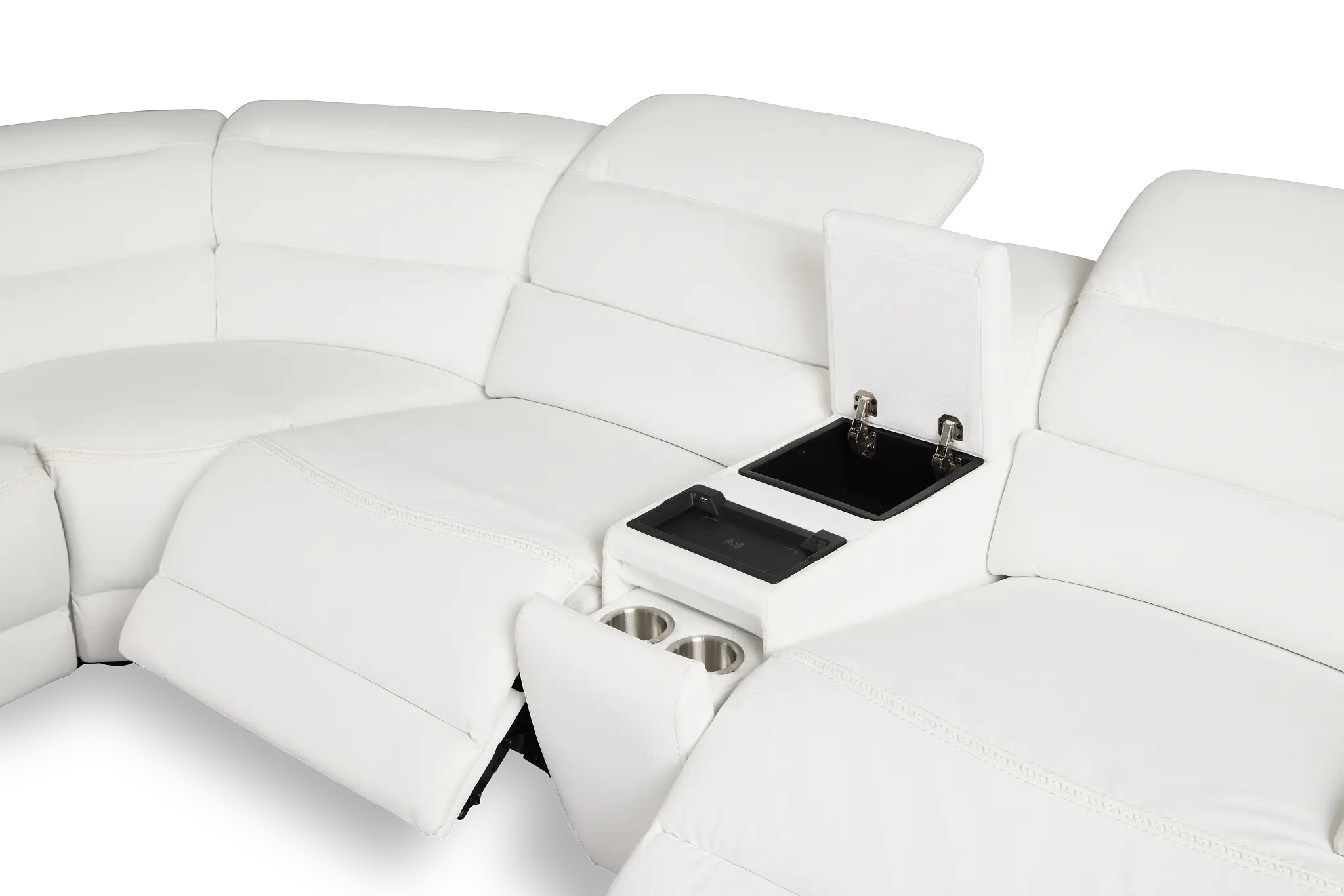 Jett White Micro Medium Triple Power 2-arm Sectional Jett White Micro Medium Triple Power 2-arm Sectional