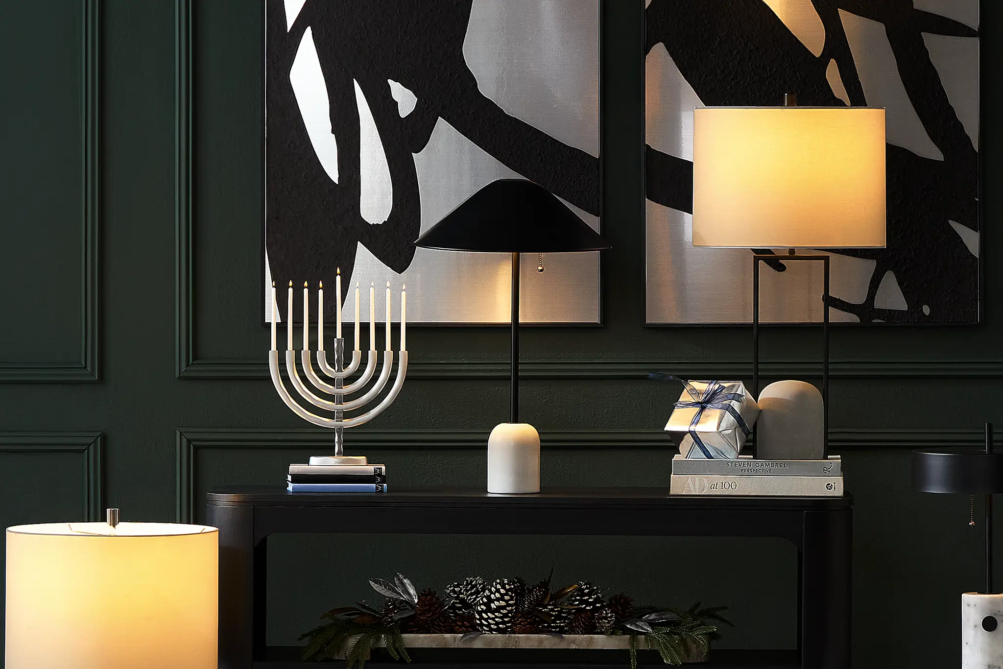 Kasano Gray Cement Table Lamp Kasano Gray Cement Table Lamp