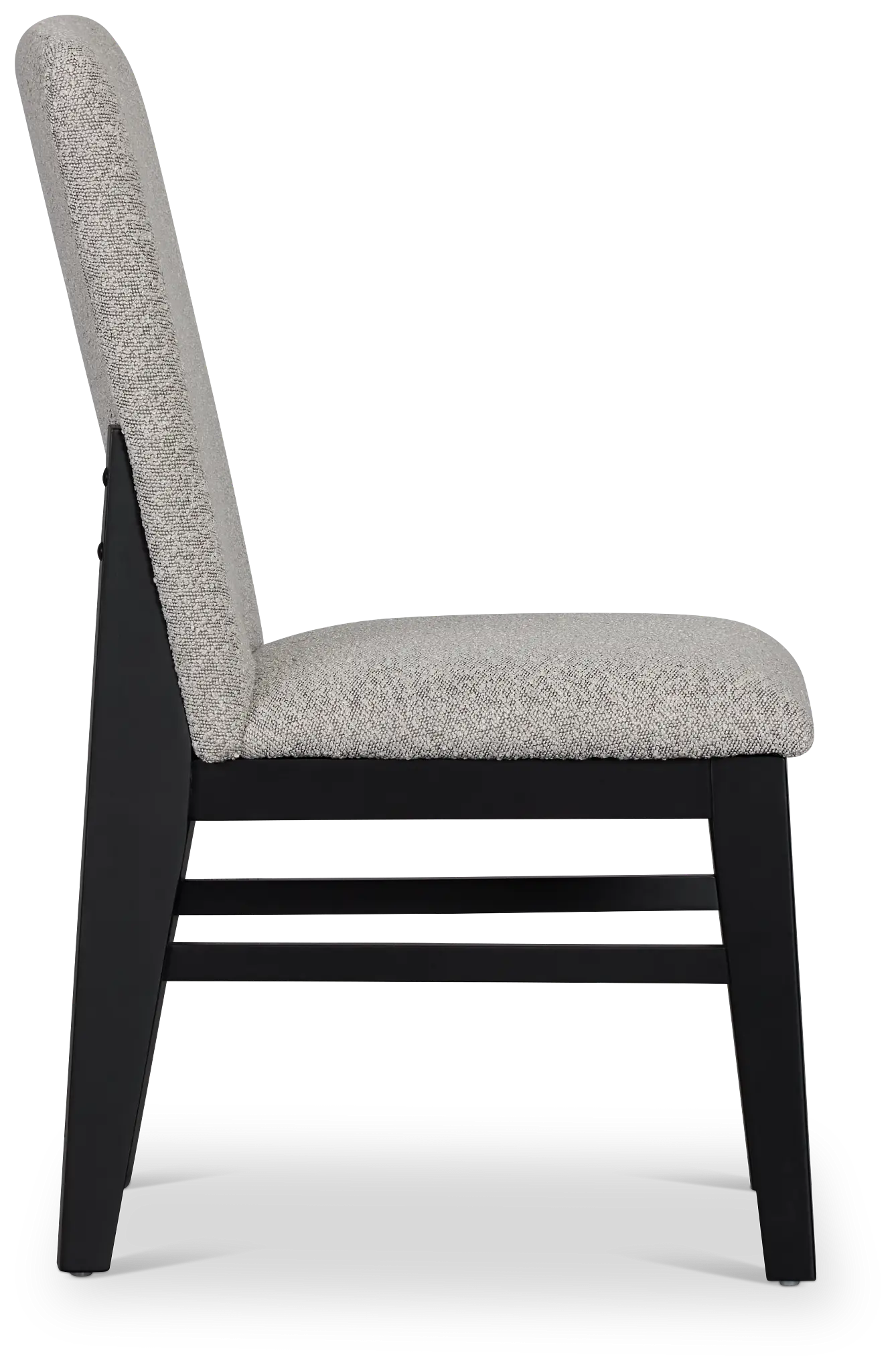 Modesto Black Upholstered Side Chair Modesto Black Upholstered Side Chair