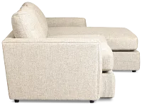 Maxwell Dark Gray Fabric Right Chaise Sectional