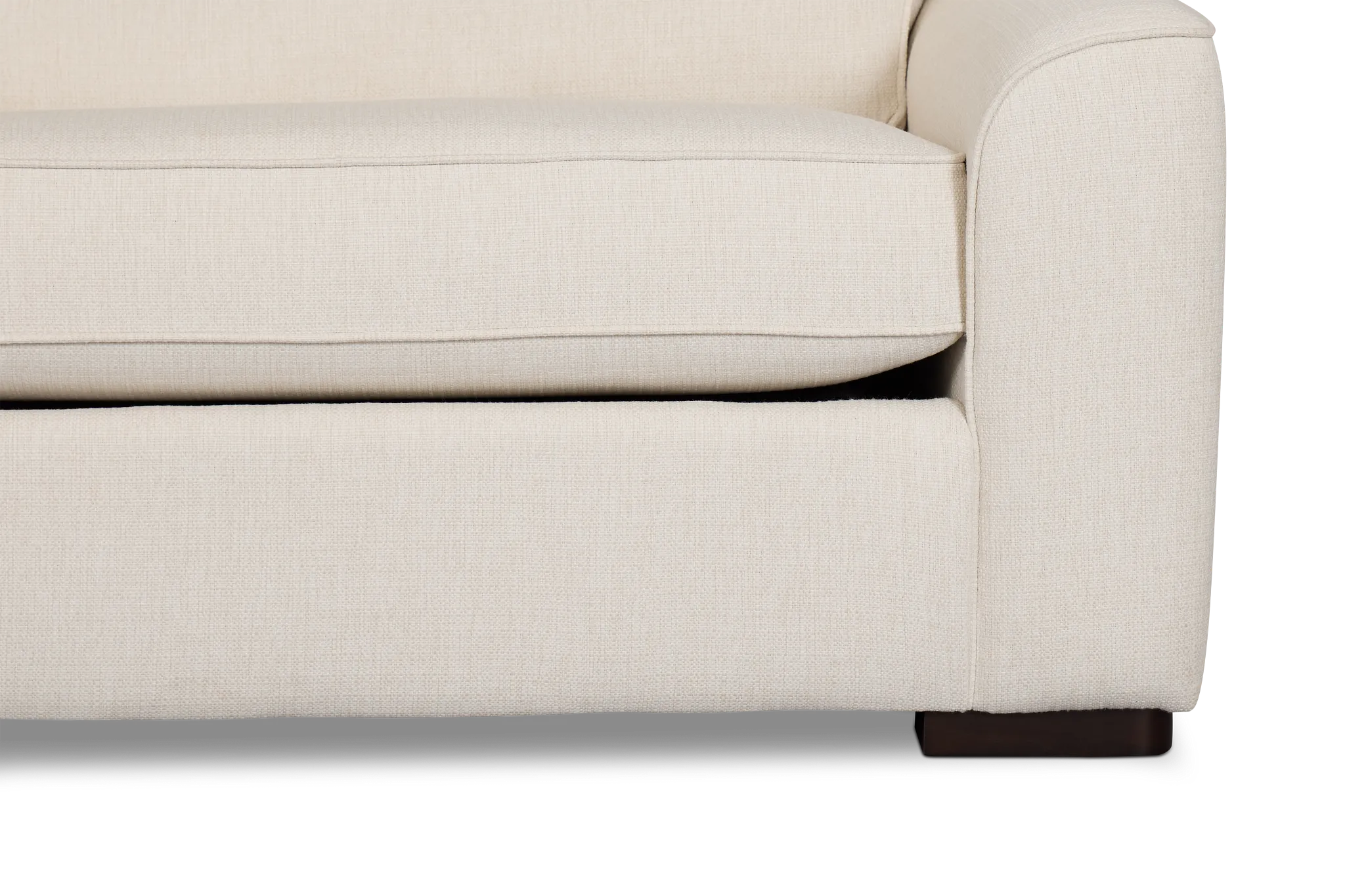 Sinclair Light Beige Fabric Cooling Memory Foam Sleeper