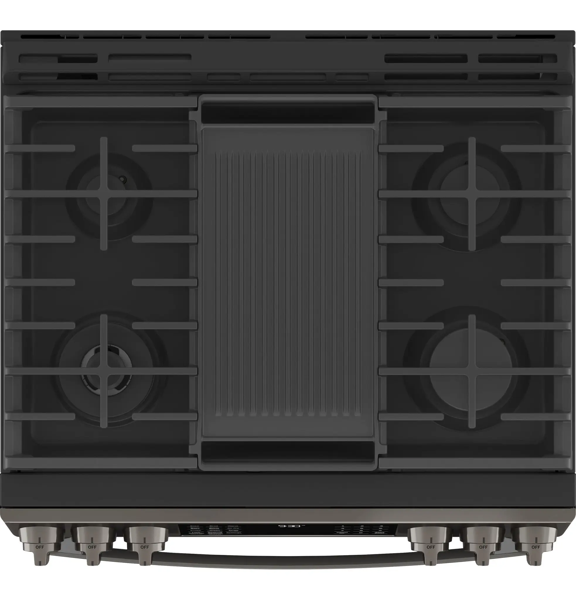 Ge Profile 930 Series Black 30" Gas Range Ge Profile 930 Series Black 30" Gas Range