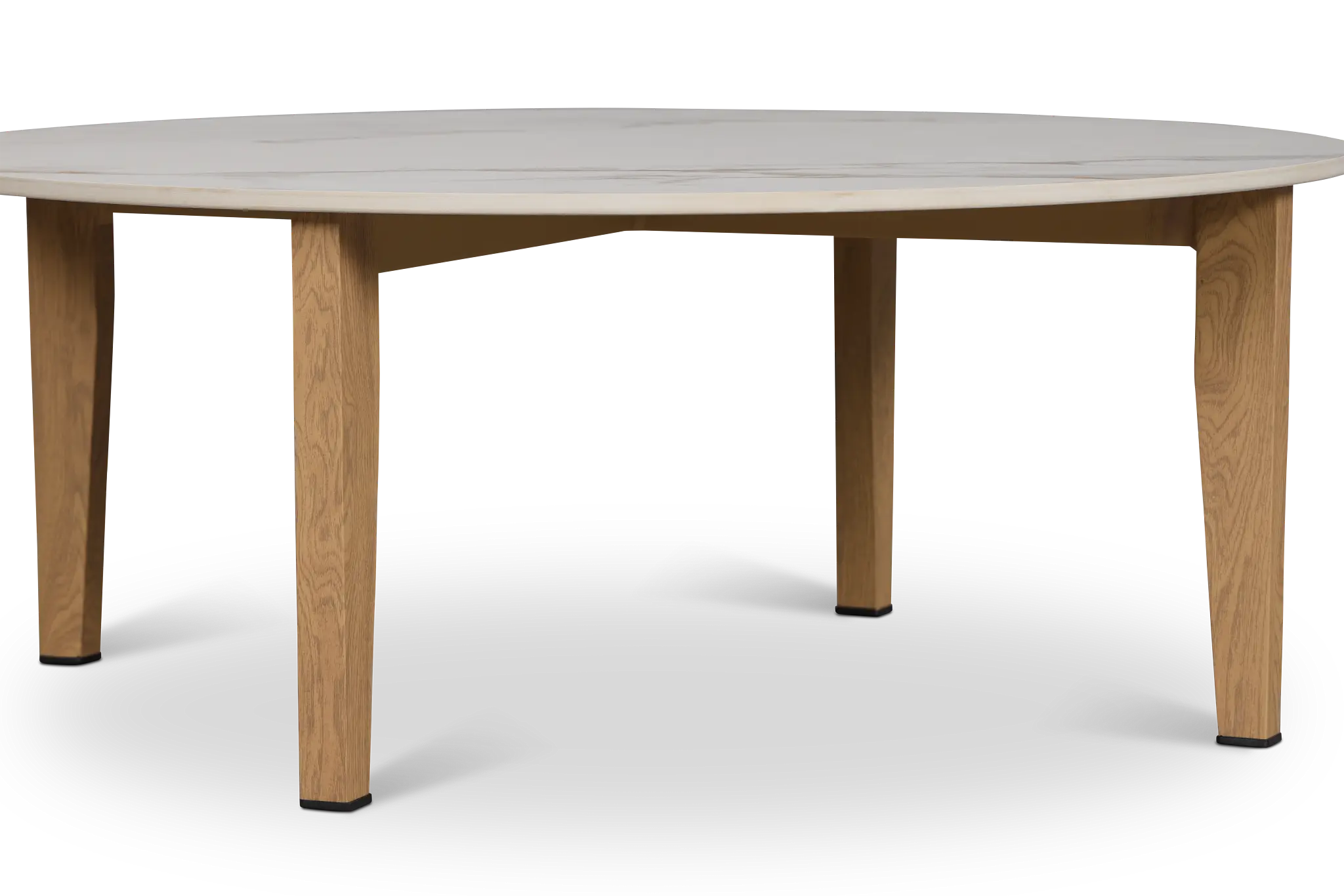 Paros Light Tone Round Coffee Table Paros Light Tone Round Coffee Table