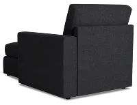 Citymod Dark Gray Fabric Right Chaise