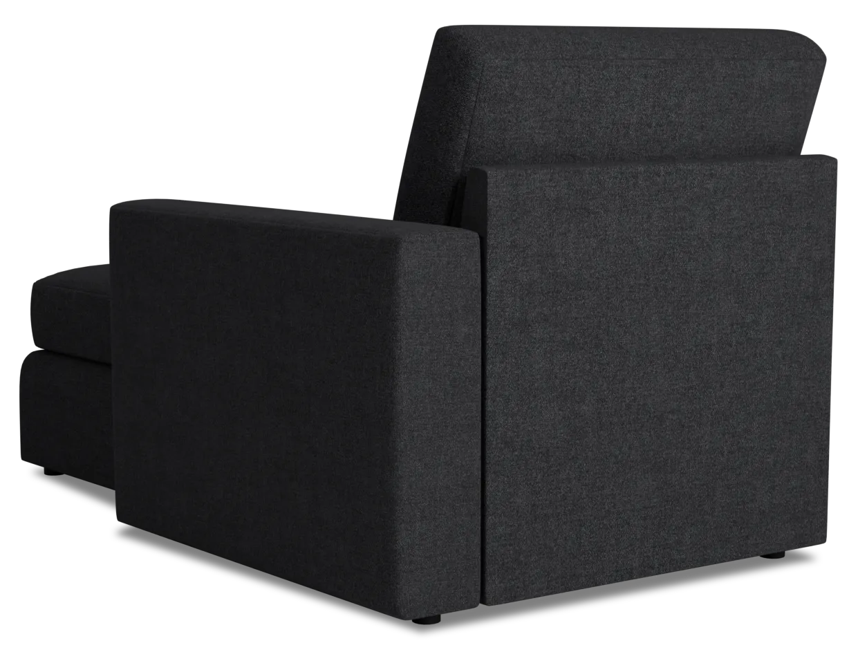 Citymod Dark Gray Fabric Right Chaise