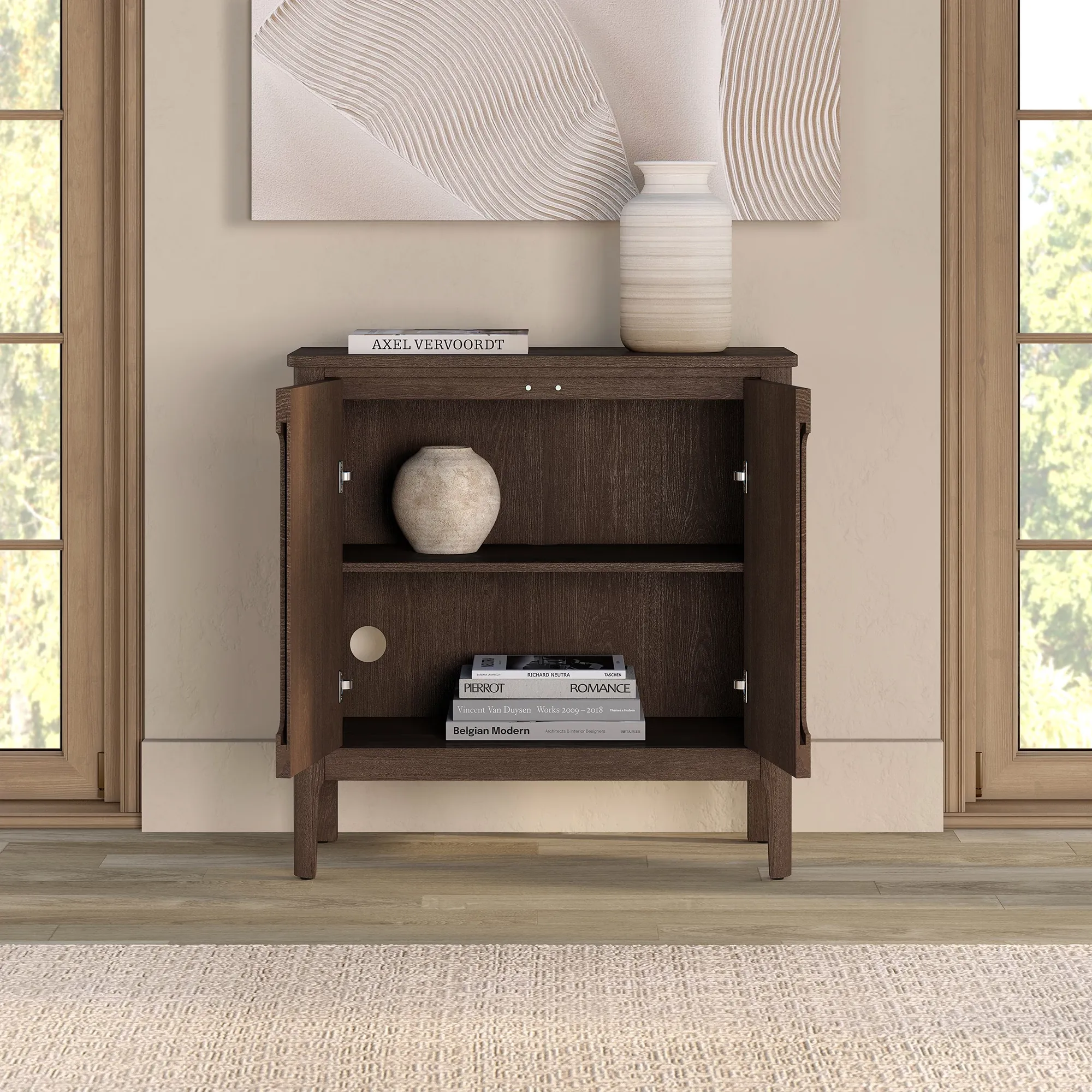 Aldridge Dark Tone Cabinet