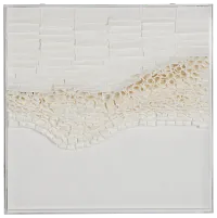 Avery Beige Shadow Box Framed Wall Art