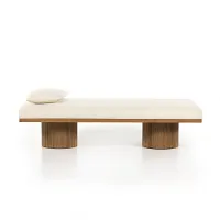 Four Hands Zayne Ivory Fabric Accent Chaise